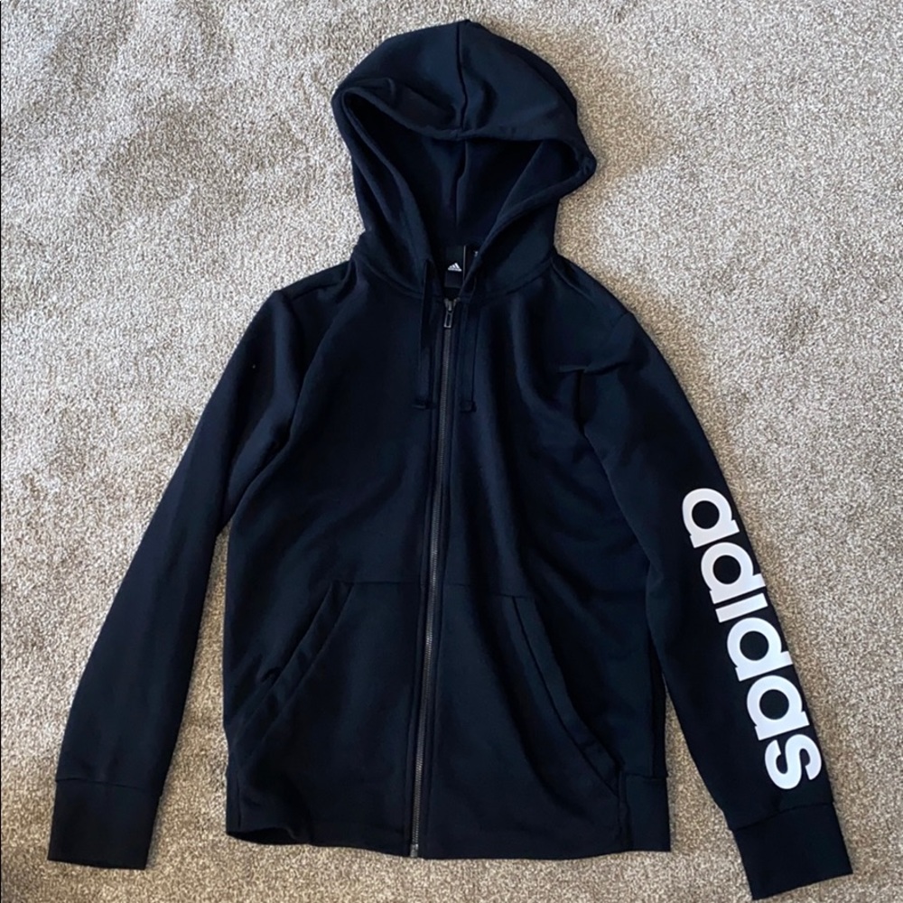 Adidas zip up sweatshirt hoodie
